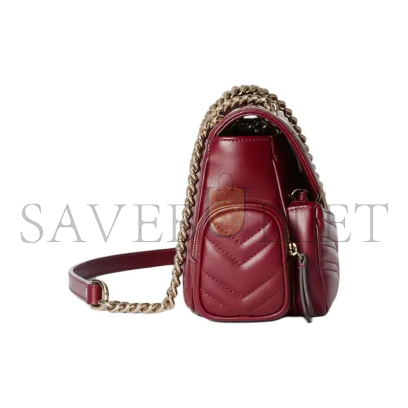 GUCCI GG MARMONT SMALL MULTI-POCKET BAG 795228 (25.5*15*7cm)